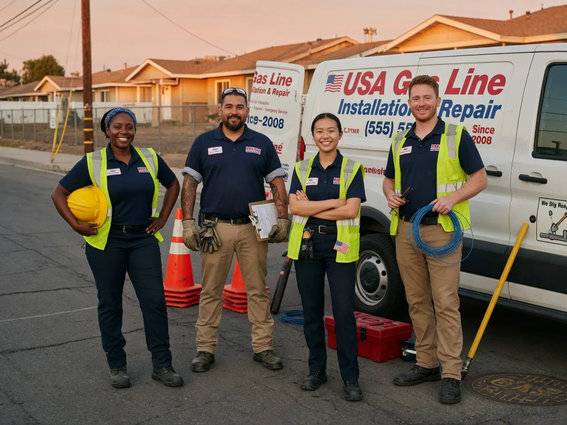 Gas Line Installation company in Little Eagle, SD